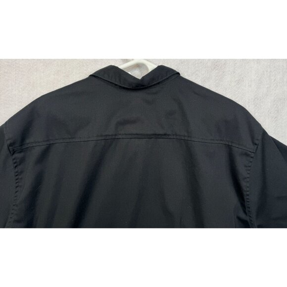 Carhartt Short Sleeve Twill Work Shirt S223 Lot of 2 Black Relaxed Fit Men's 2XL - Picture 6 of 9